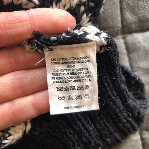 Free People Open Knit Slouchy Sweater XS - Picture 6 of 6